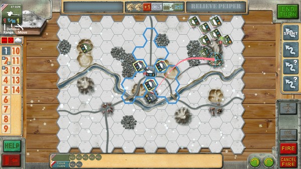 Screenshot z Tank On Tank Digital  - West Front