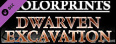 Fantasy Grounds - 0one's Colorprints #7: Dwarven Excavation (Map Pack) Small Capsule Image
