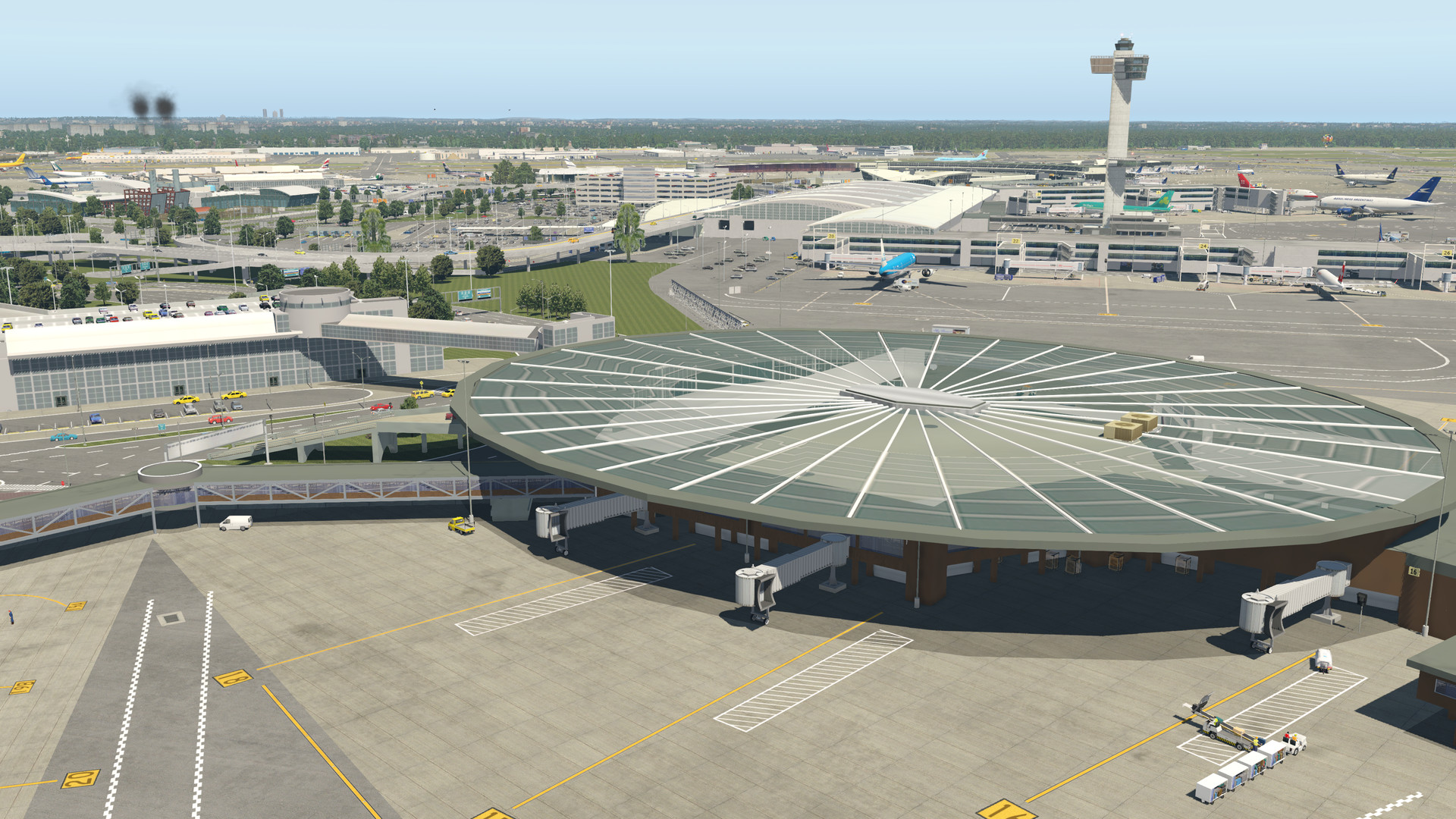 X-Plane 11 - Add-on: Aerosoft - Airport John F. Kennedy International Featured Screenshot #1