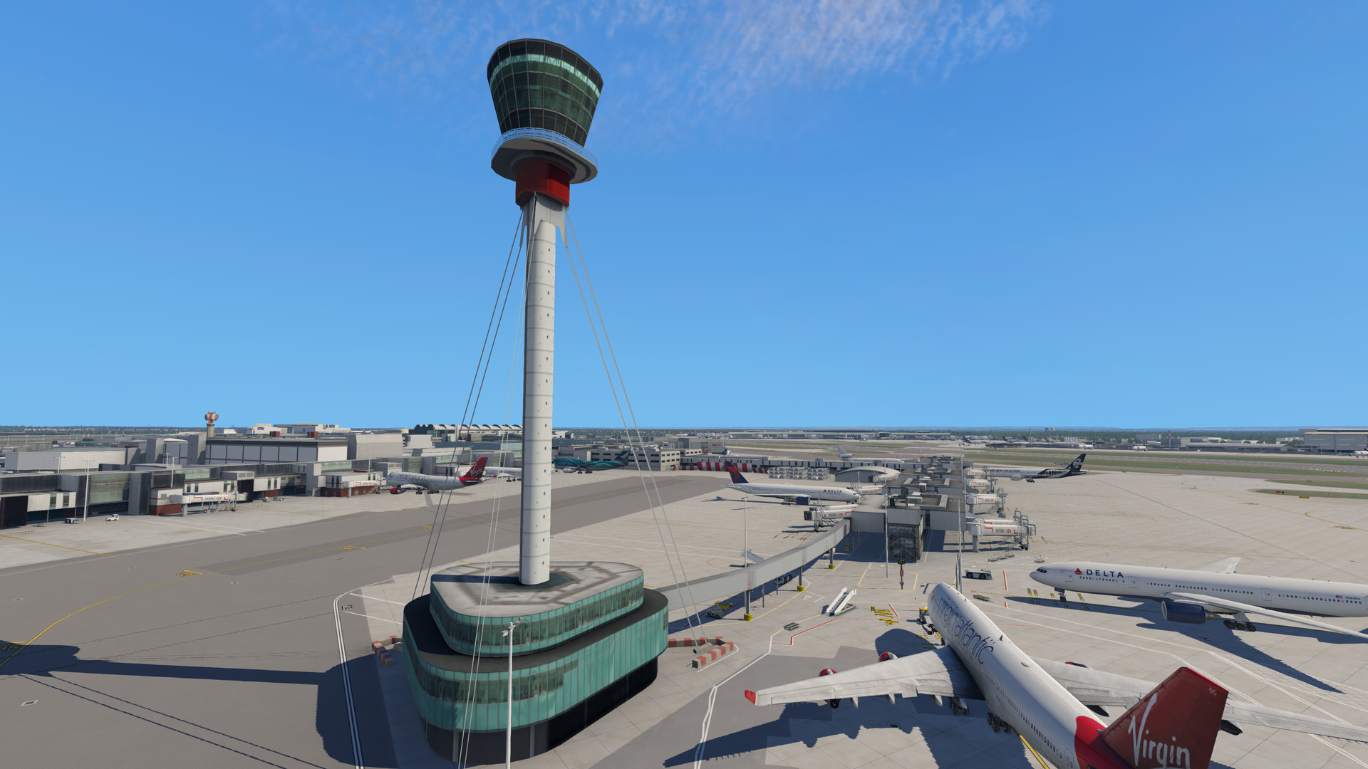 X-Plane 11 - Add-on: Aerosoft - Airport London-Heathrow Featured Screenshot #1