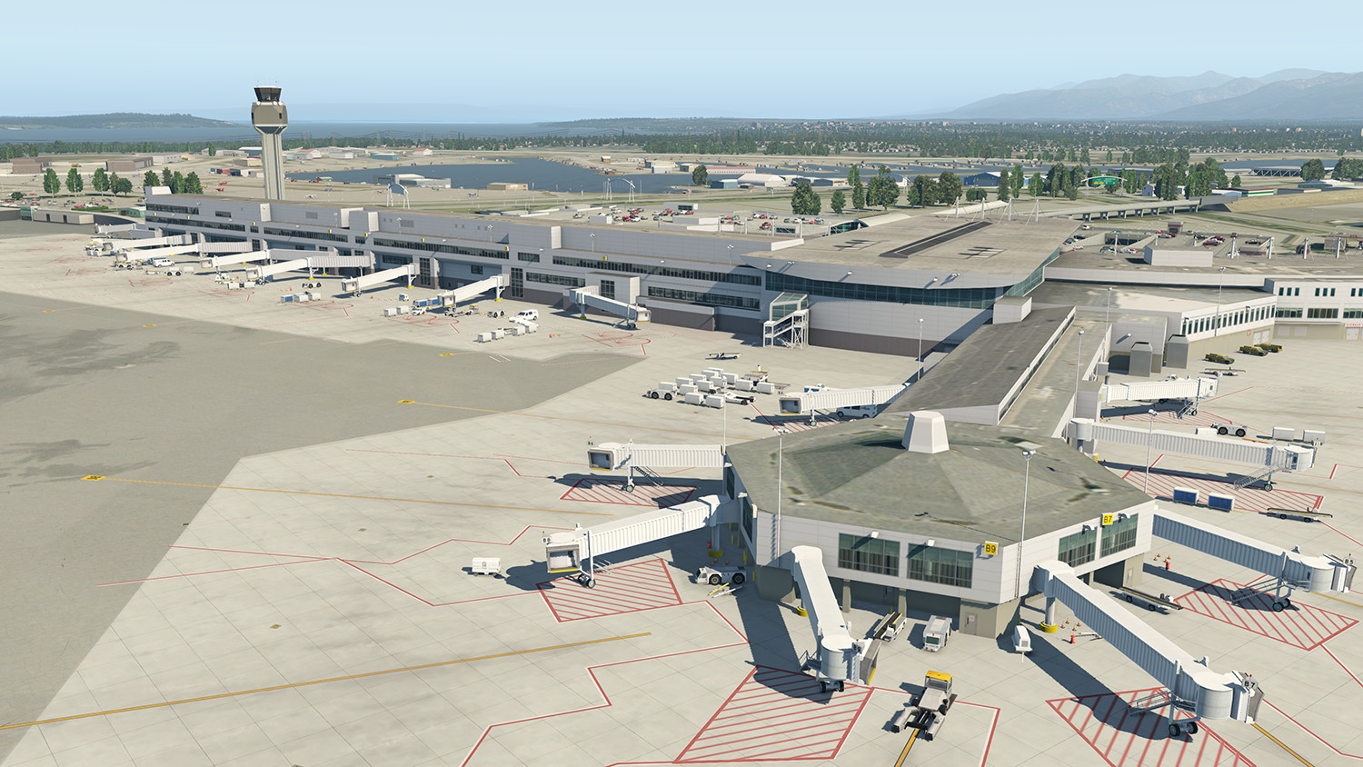 X-Plane 11 - Add-on: Aerosoft - Airport Anchorage Featured Screenshot #1