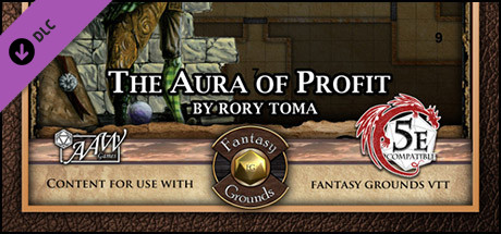 Fantasy Grounds - Mini-Dungeon #023: The Aura of Profit (5E) Header Image