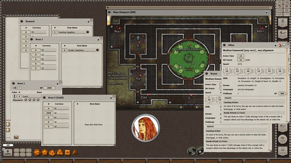 Fantasy Grounds - Mini-Dungeon #024: The Lapis Maiden of Serena Hortum (5E)