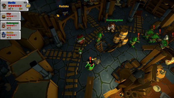 Screenshot z Golden Panic Screenshot z Golden Panic