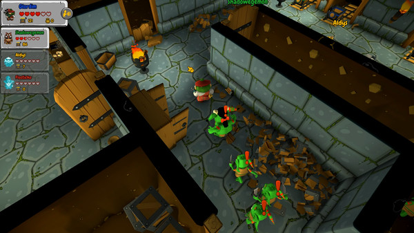 Screenshot z Golden Panic Screenshot z Golden Panic