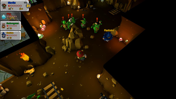 Screenshot z Golden Panic Screenshot z Golden Panic