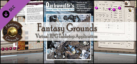 Fantasy Grounds - Darkwoulfe's Volume 30 - Giants of Ice and Stone (Token Pack) Header Image