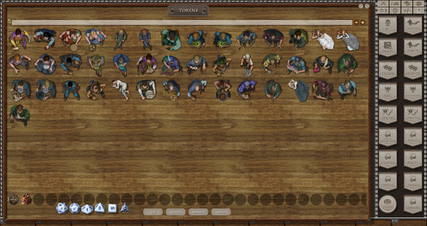 Fantasy Grounds - NPCs: Middle Class (Token Pack)