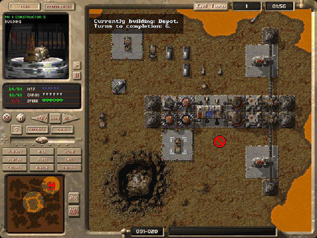 Screenshot z M.A.X.: Mechanized Assault & Exploration Screenshot z M.A.X.: Mechanized Assault & Exploration