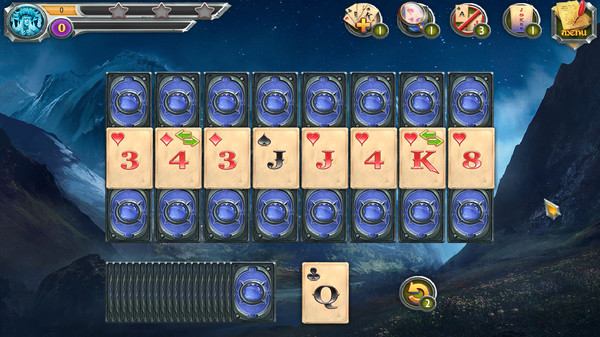 Mystic Journey: Tri Peaks Solitaire screenshot 1