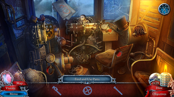 Screenshot z Scarlett Mysteries: Cursed Child