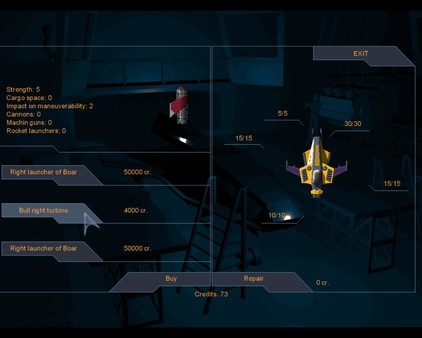 Screenshot z Encounter of Galaxies