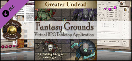 Fantasy Grounds - Greater Undead (Token Pack) Header Image