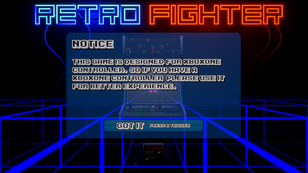 Screenshot z RetroFighter VR