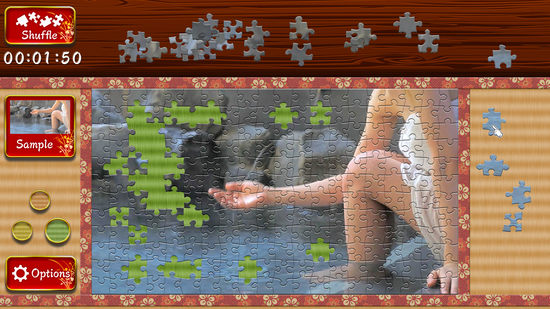 Japanese Women - Animated Jigsaws Featured Screenshot #1