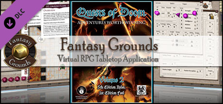 Fantasy Grounds - Quests of Doom 2 (5E) Header Image