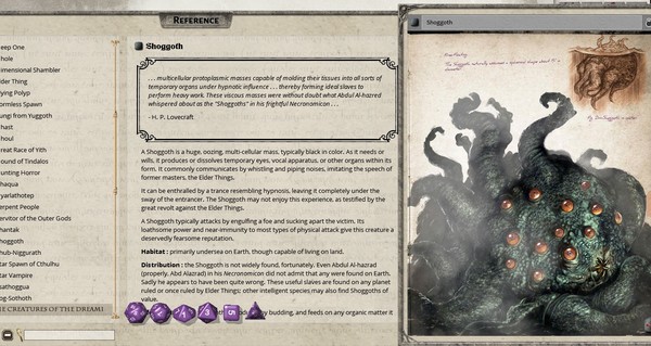 Fantasy Grounds - S.Petersen's Field Guide to Lovecraftian Horrors (CoC7E)