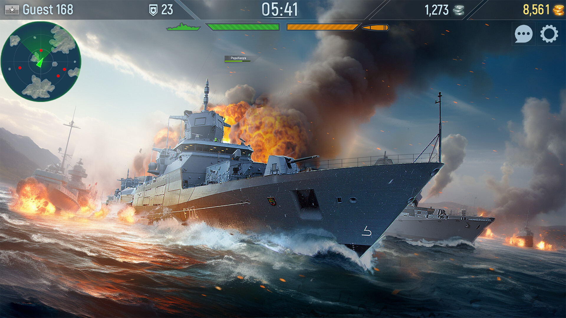 Naval Armada: Fleet Battle screenshot #6