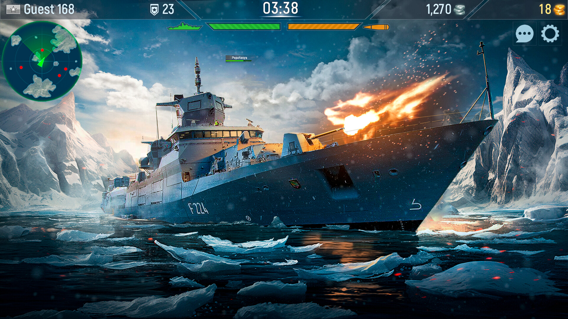 Naval Armada: Fleet Battle screenshot #3