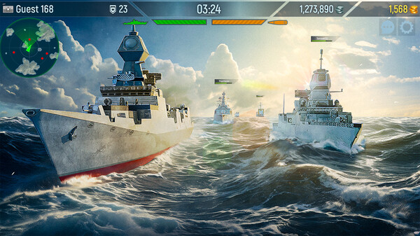 Naval Armada: Fleet Battle screenshot 4