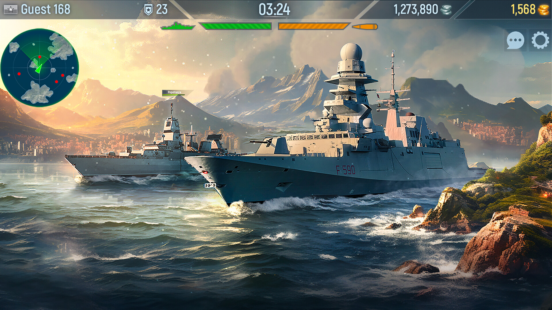 Naval Armada: Fleet Battle screenshot #5