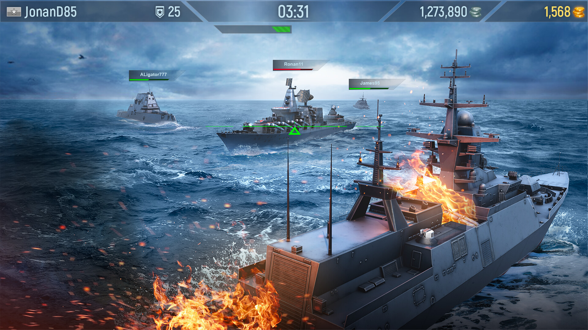 Naval Armada: Fleet Battle screenshot #1
