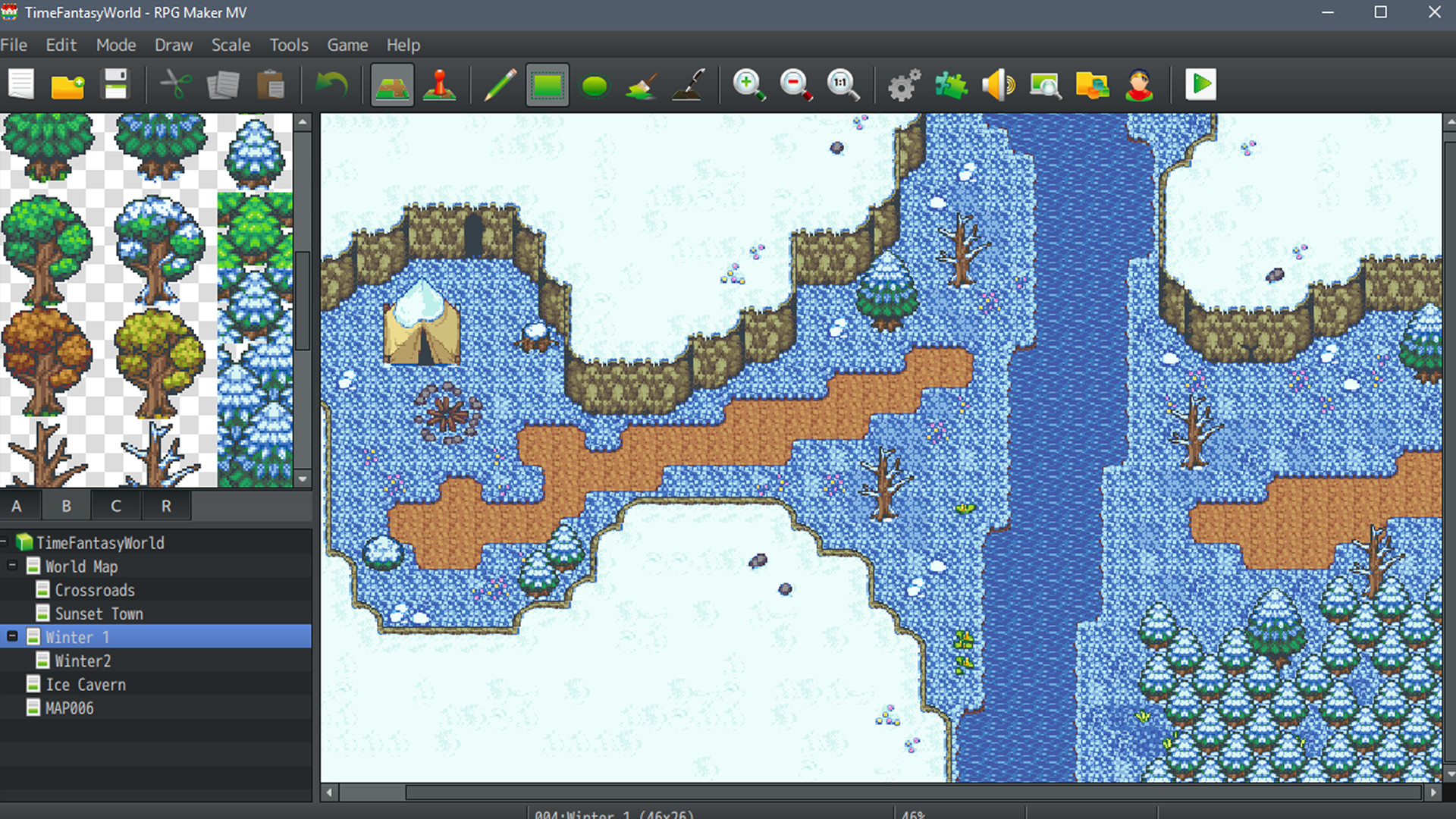 RPG Maker MV - Time Fantasy: Winter Tiles on Steam