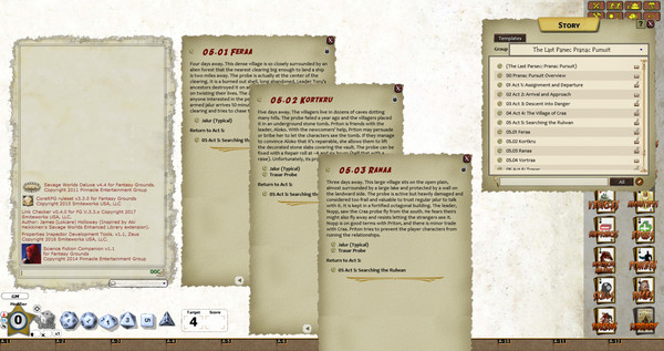 Fantasy Grounds - The Last Parsec: Pranac Pursuit (Savage Worlds)