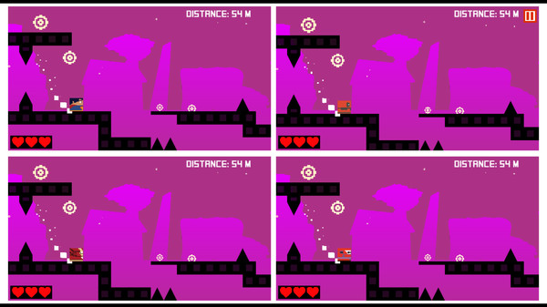 Screenshot z GoBlock's Impossible Medley