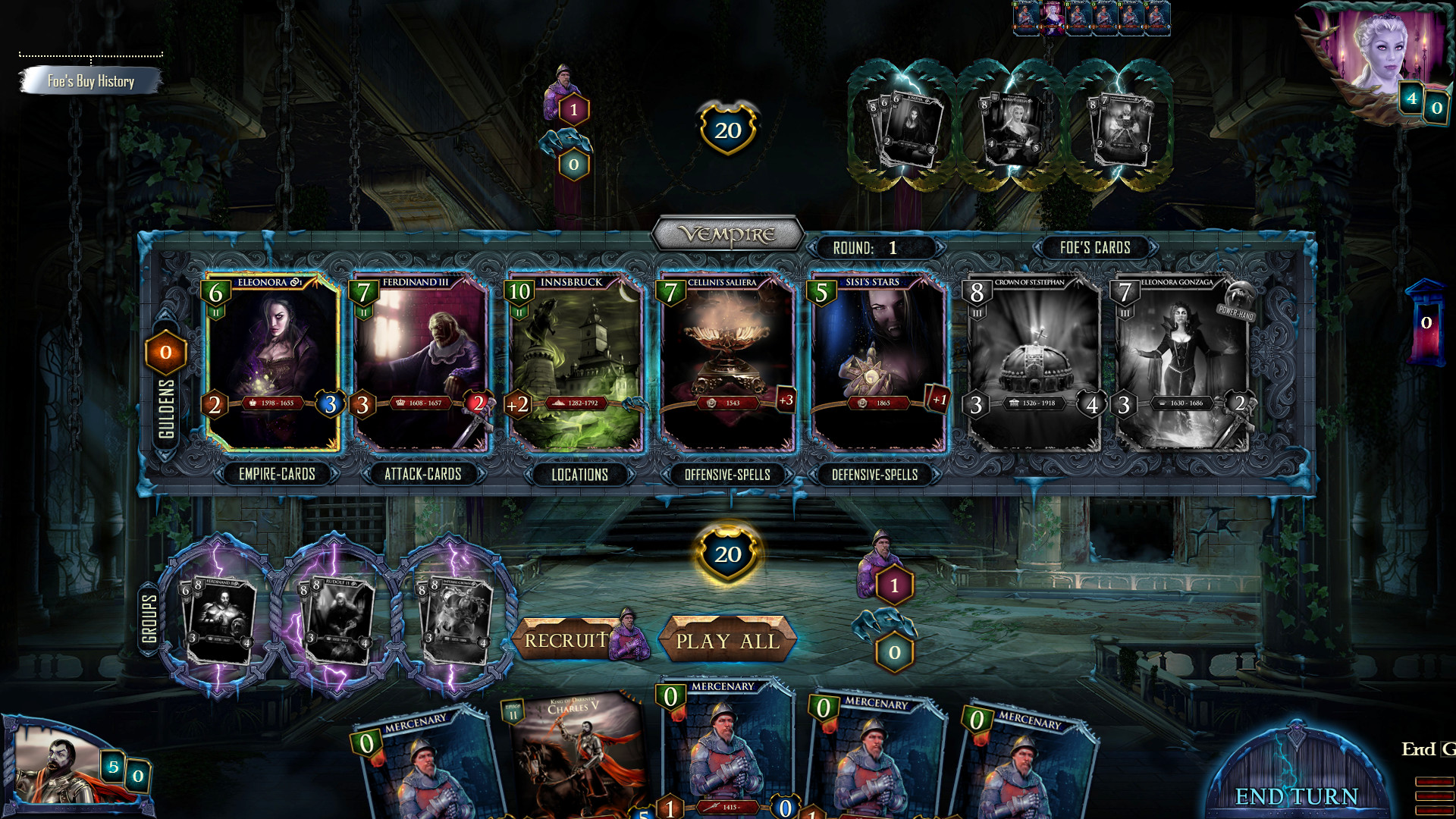 VEmpire - The Kings of Darkness screenshot #4