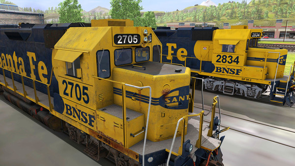Trainz 2019 DLC: ATSF GP38-2 Santa FE (2 Pack)