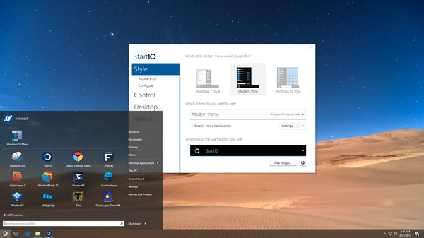 Start10 screenshot 4