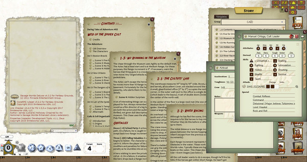 Fantasy Grounds - Daring Tales of Adventure #02 - Web of the Spider Cult (Savage Worlds)