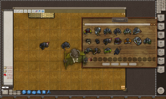 Fantasy Grounds - Black Dragons (Token Pack)