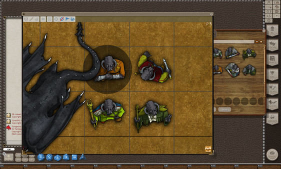 Fantasy Grounds - Black Dragons (Token Pack)