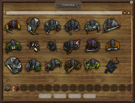 Fantasy Grounds - Black Dragons (Token Pack)