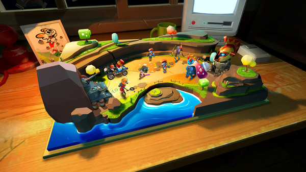 Screenshot of Toy Clash gameplay showing in-action mechanics
