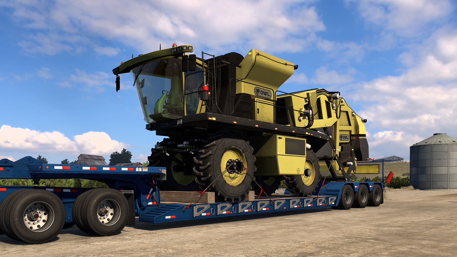American Truck Simulator - Heavy Cargo Pack DLC gameplay screenshot 2
