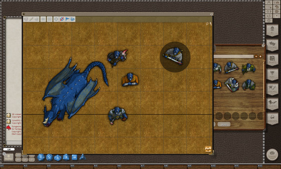 Fantasy Grounds - Blue Dragons (Token Pack)