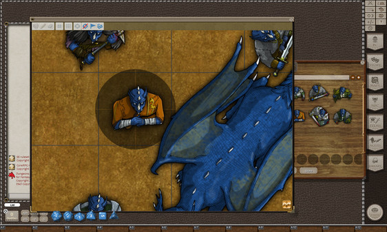 Fantasy Grounds - Blue Dragons (Token Pack)