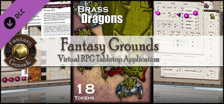 Fantasy Grounds - Brass Dragons (Token Pack) Header Image
