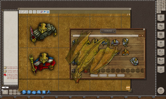 Fantasy Grounds - Bronze Dragons (Token Pack)