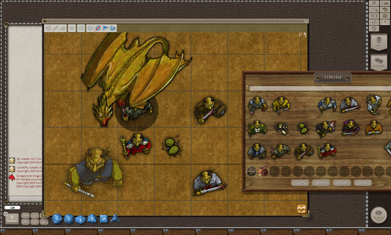 Fantasy Grounds - Bronze Dragons (Token Pack)