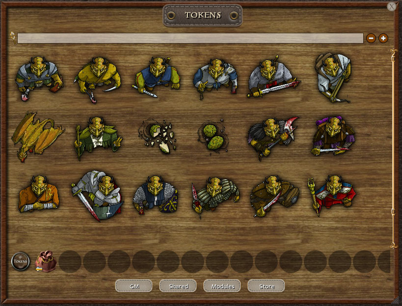 Fantasy Grounds - Bronze Dragons (Token Pack) Featured Screenshot #1