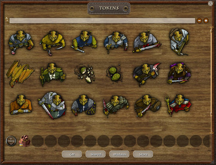 Fantasy Grounds - Bronze Dragons (Token Pack)