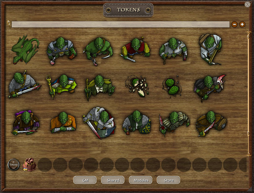 Fantasy Grounds - Green Dragons (Token Pack) Featured Screenshot #1