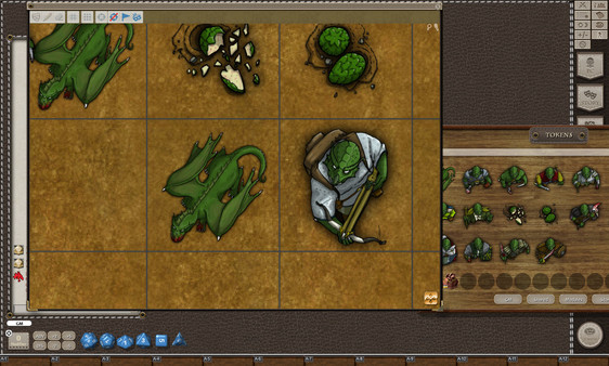 Fantasy Grounds - Green Dragons (Token Pack)