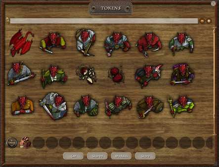 Fantasy Grounds - Red Dragons (Token Pack)