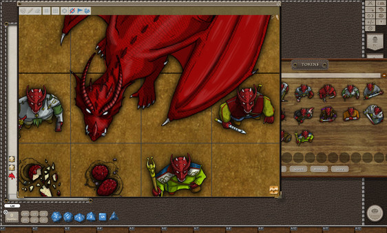 Fantasy Grounds - Red Dragons (Token Pack)