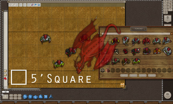 Fantasy Grounds - Red Dragons (Token Pack)